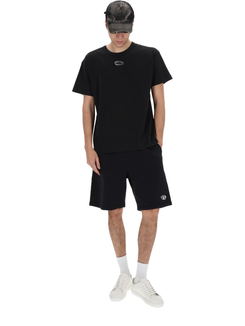 Black Logo Shorts 2