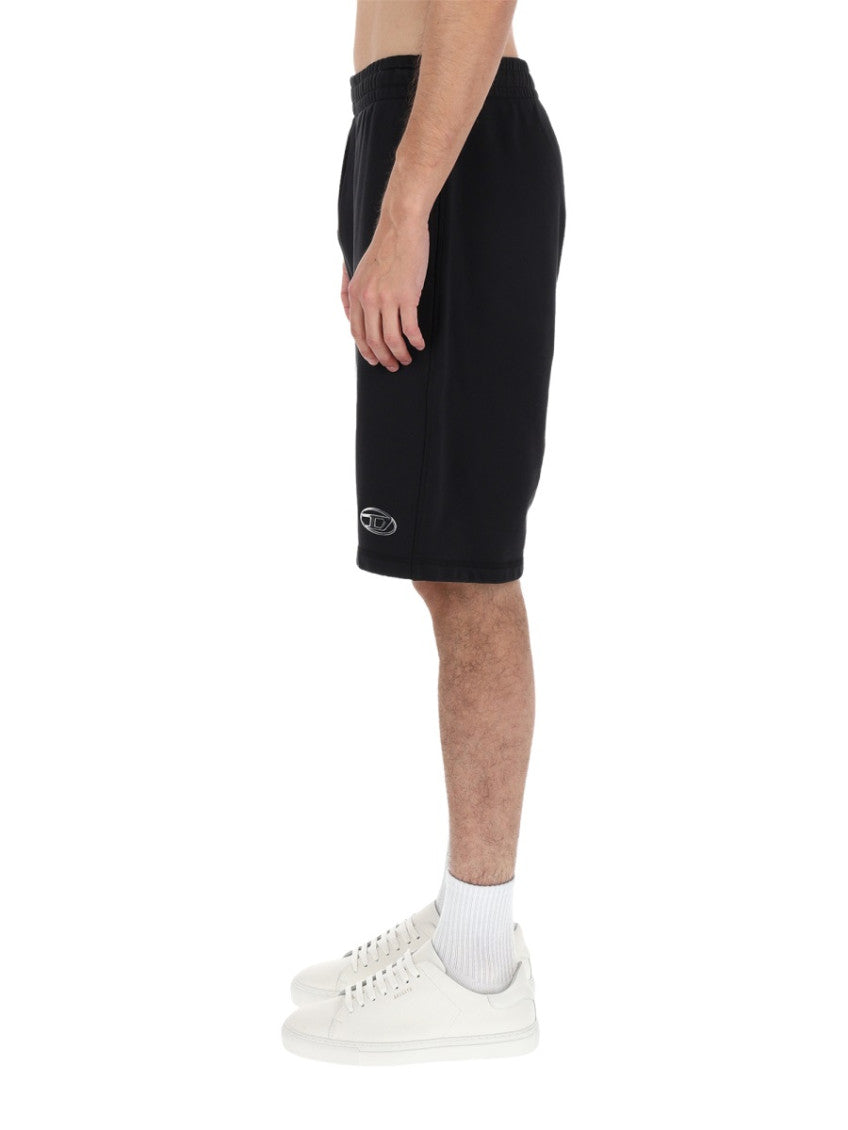 Black Logo Shorts 3