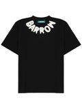 Black Logo Crew Neck T-Shirt 1