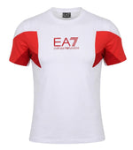 White Logo Crew Neck T-Shirt 1