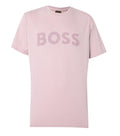 Pink Logo Crew Neck T-Shirt 1