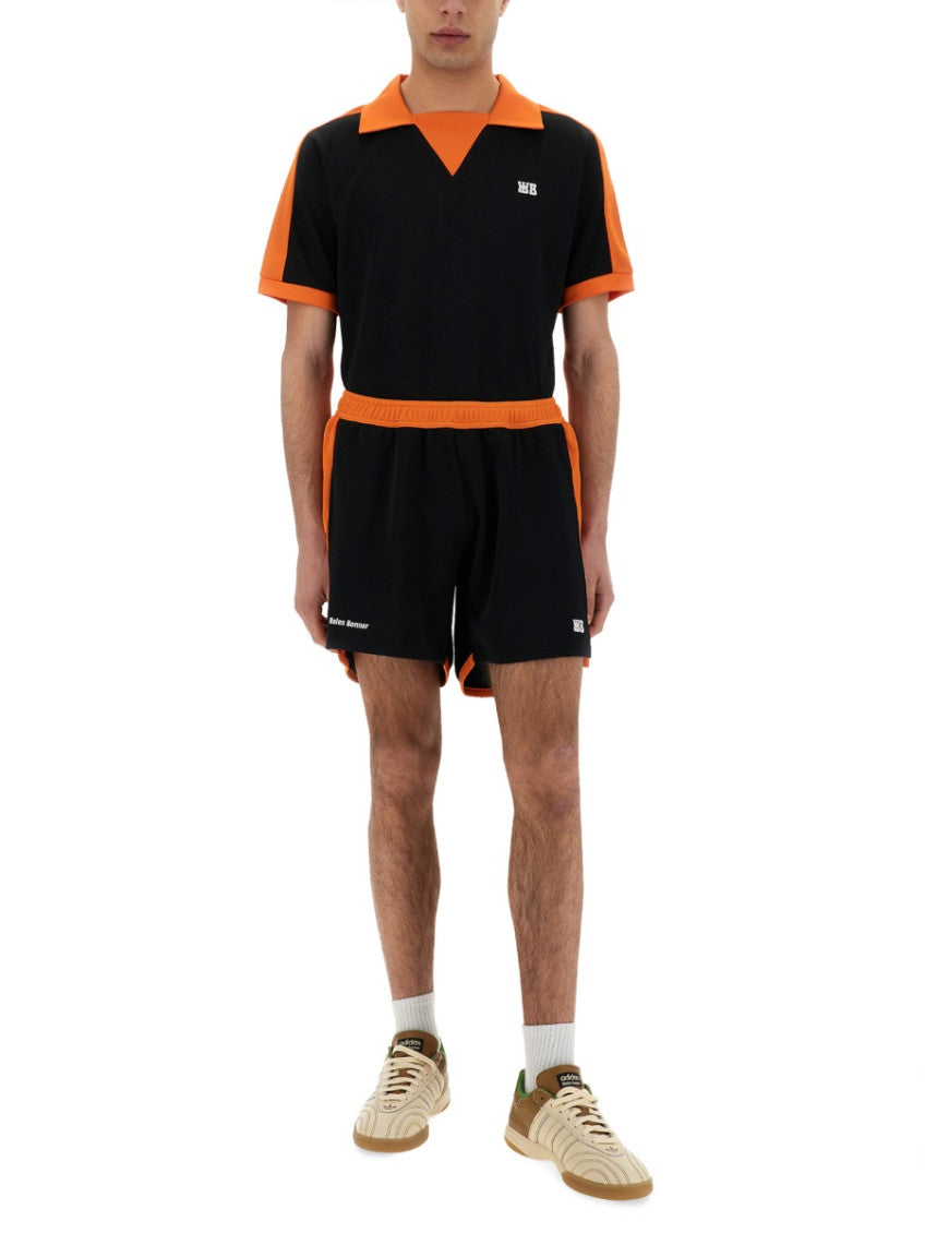 Black Color Block Shorts 2