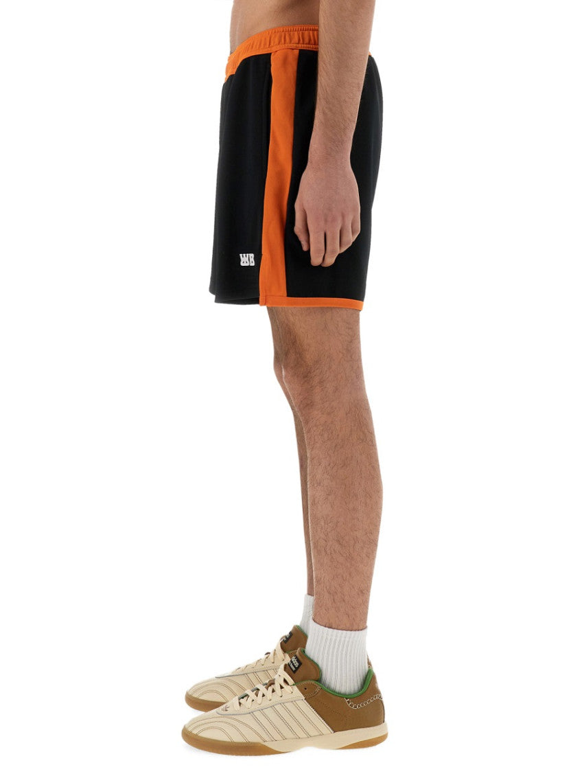Black Color Block Shorts 3
