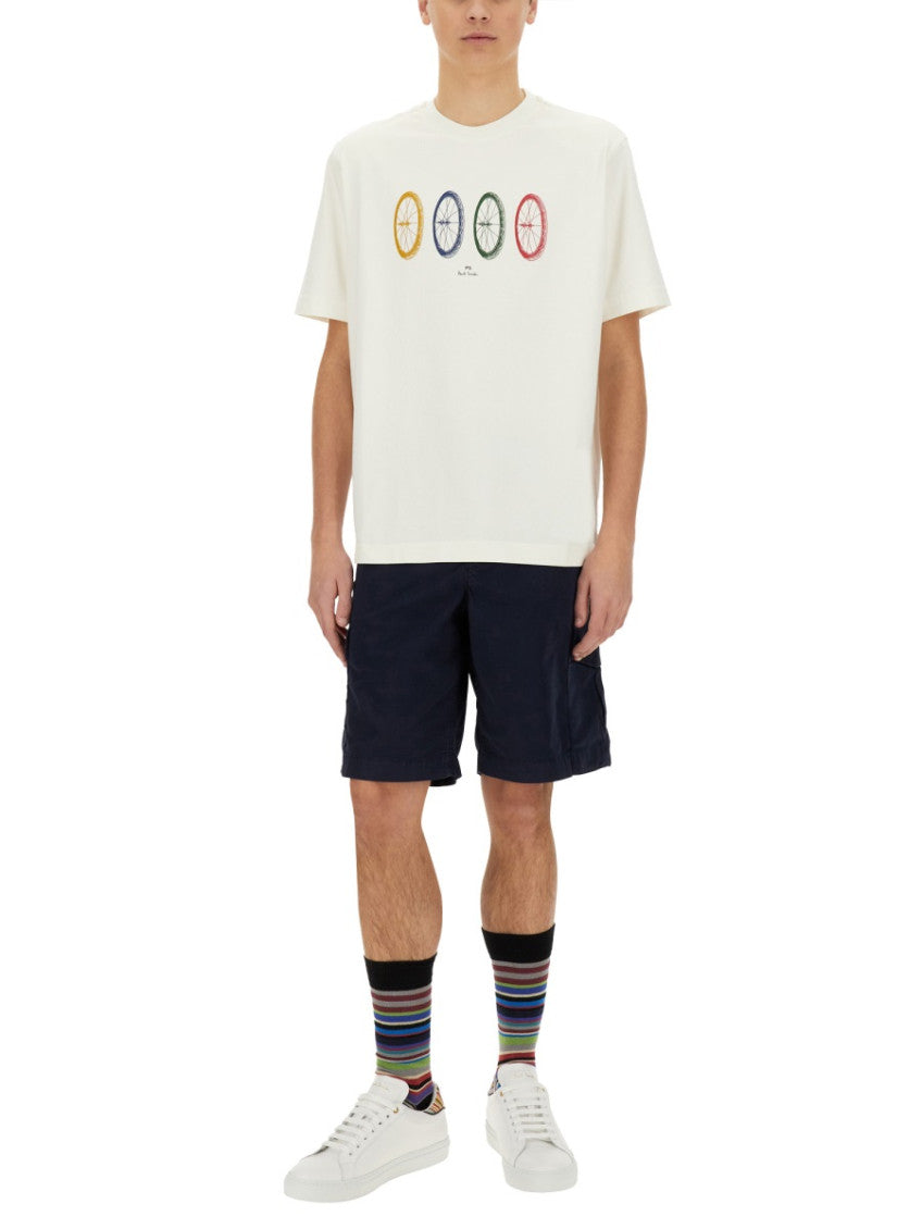 Navy Blue Solid Shorts 2