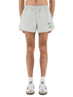 Grey Logo Shorts 1