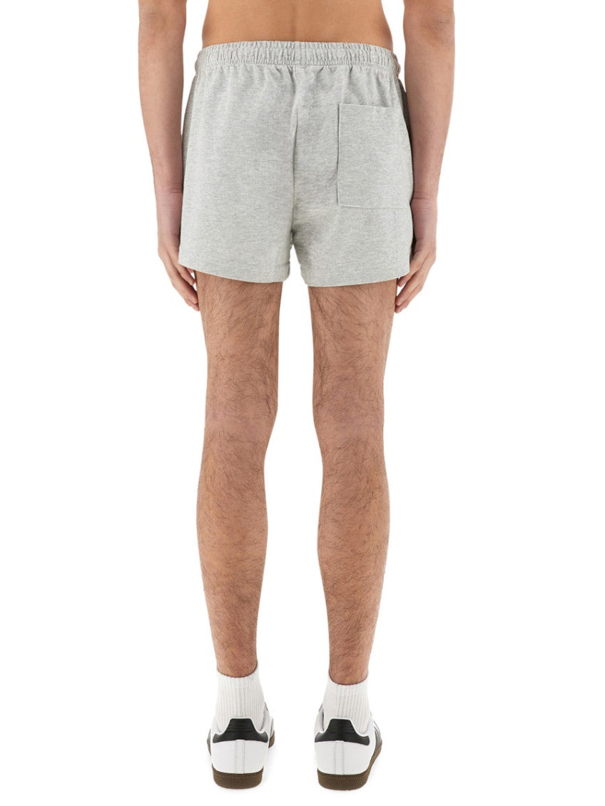Grey Logo Shorts 2