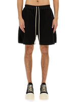 Black Solid Shorts 1
