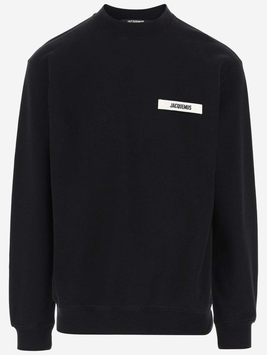 Black Logo Sweatshirt 1