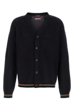 Navy Blue Crochet Cardigan 1