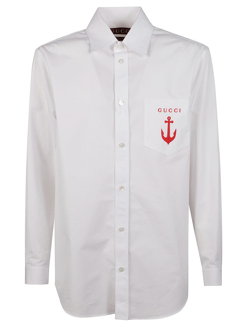 White poplin shirt 1