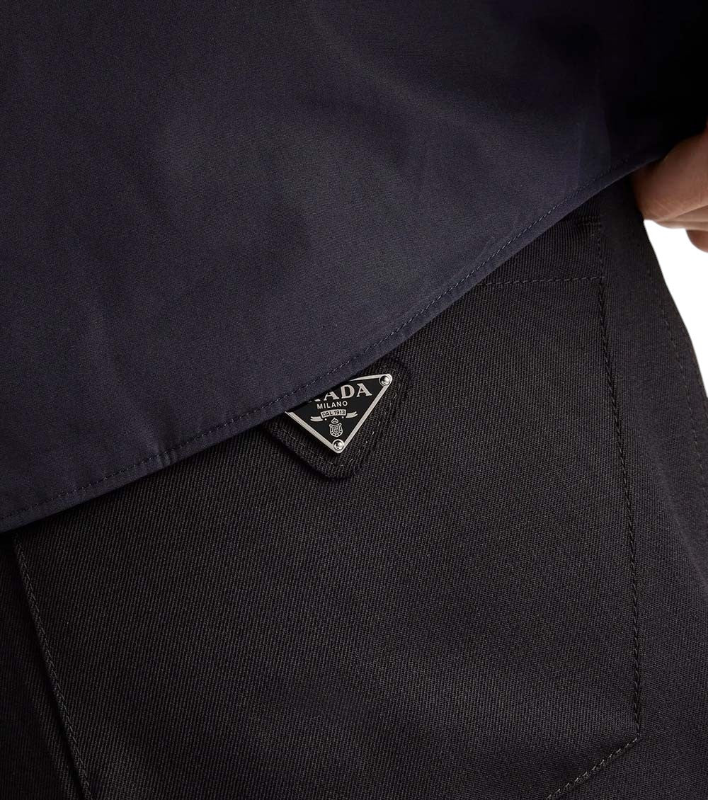 Black Straight Leg Pants 4
