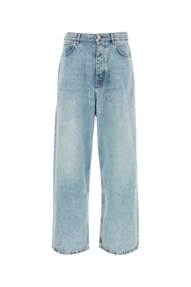 Blue Denim Baggy Jeans 1
