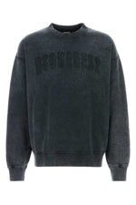 Grey Graphite Cotton Sweatshirt 1