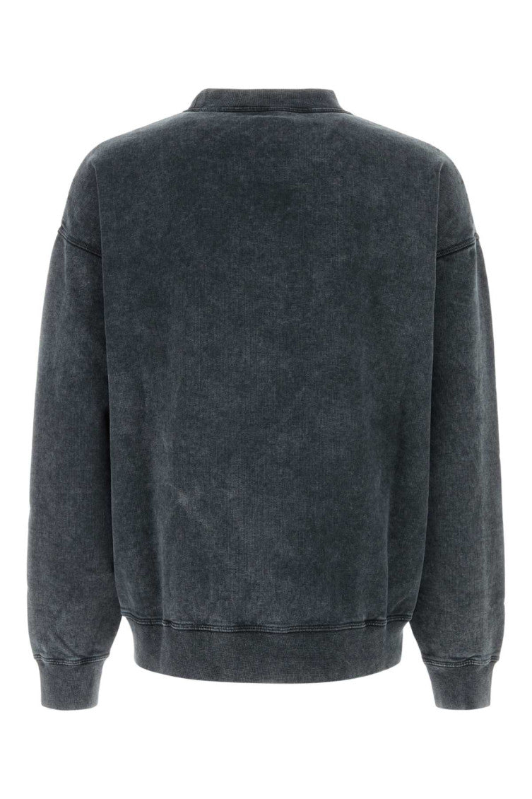 Grey Graphite Cotton Sweatshirt 2