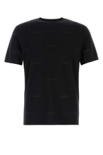 Black Crew Neck T-Shirts 1