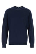 Blue Solid Regular Sweaters 1