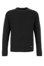 Dark Grey Logo Sweaters 1