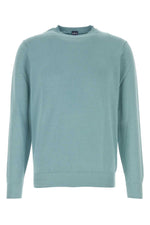 Light Blue Solid Sweaters 1