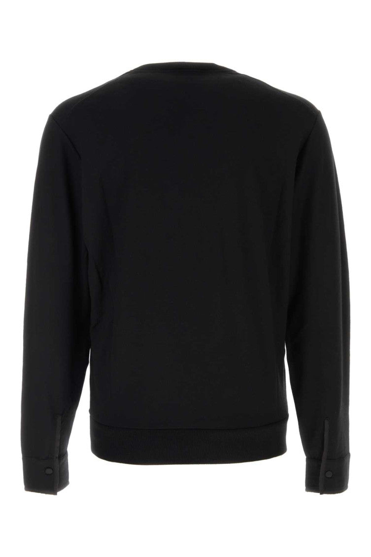Black Crew Neck Sweaters 2