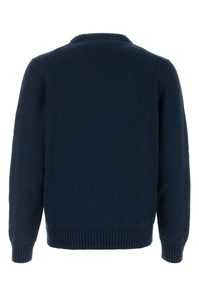 Navy Blue Logo Sweaters 2