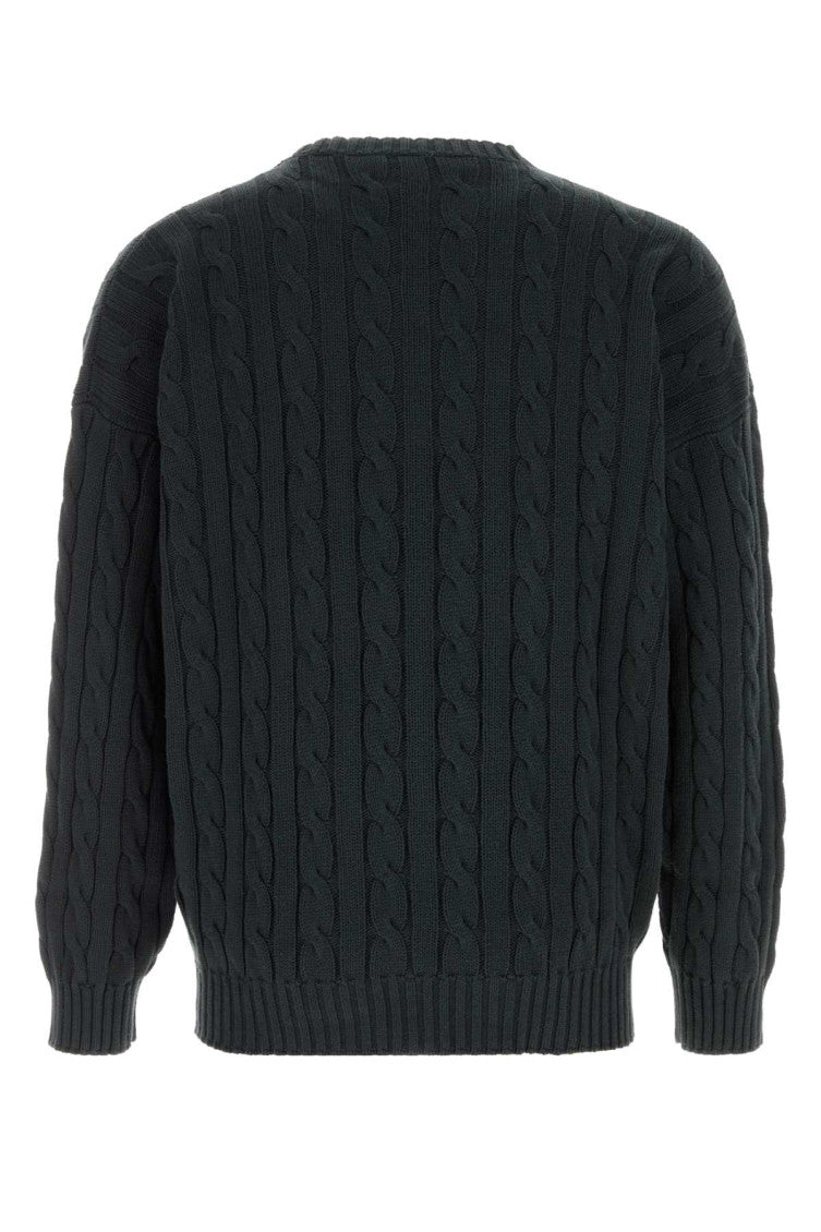 Black Crew Neck Sweaters 2