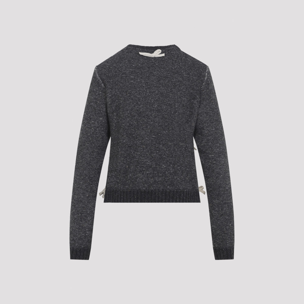 Grey Embellished Sweater 4