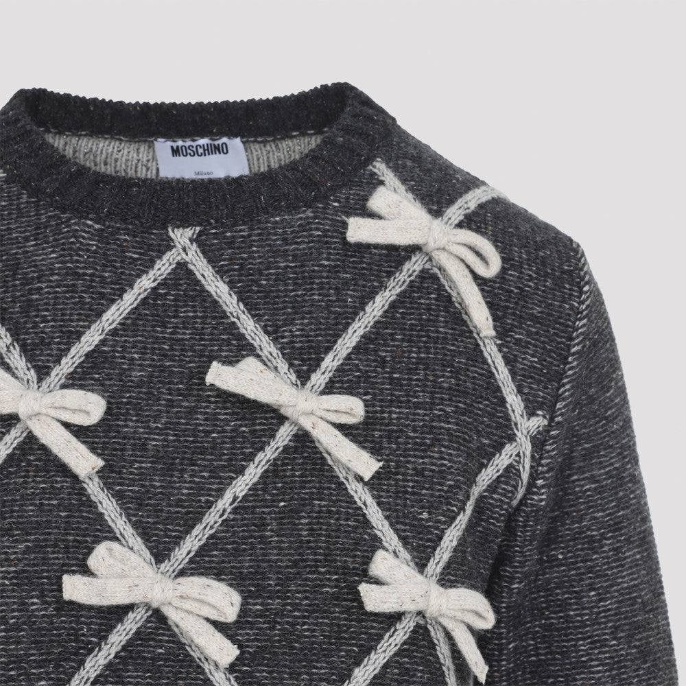 Grey Embellished Sweater 5