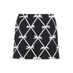Black Embellished Mini Skirt 1