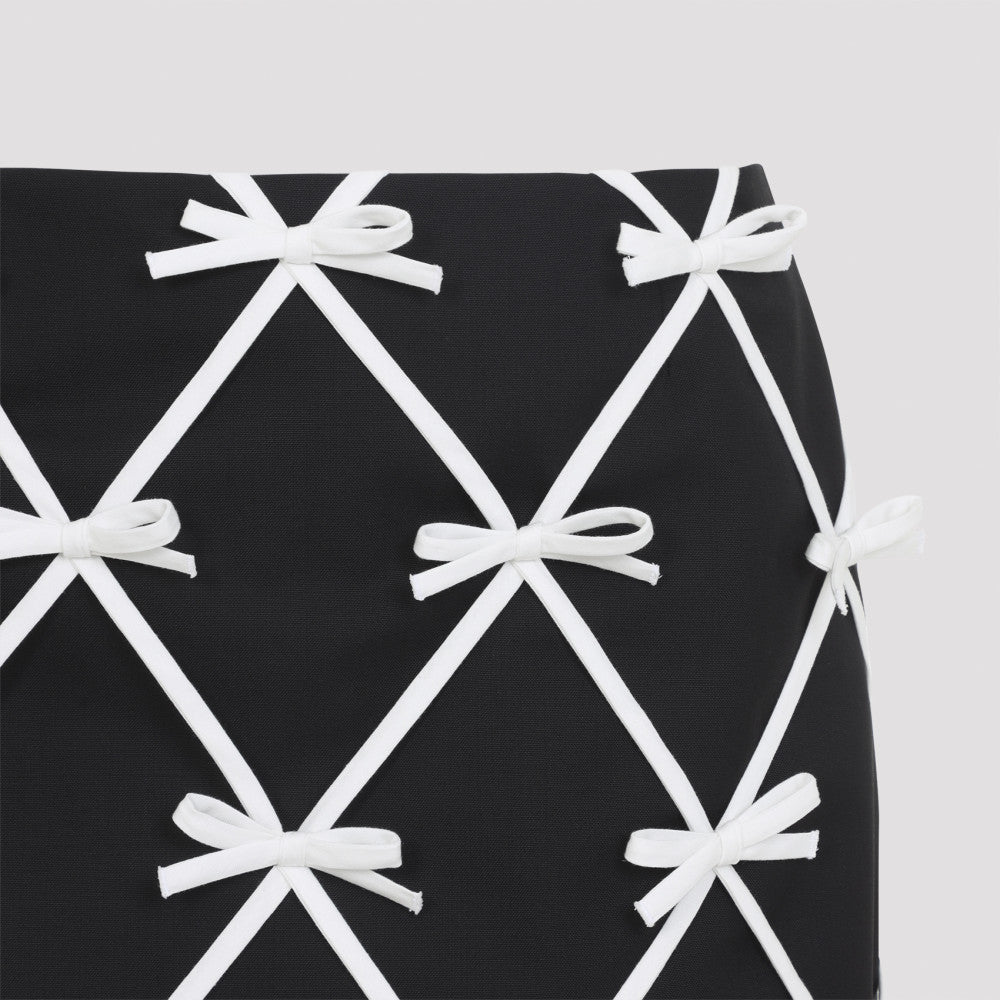 Black Embellished Mini Skirt 5