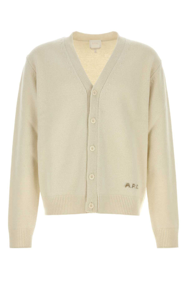 Beige Regular Cardigans 1