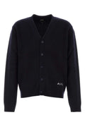 Dark Blue Regular Cardigans 1