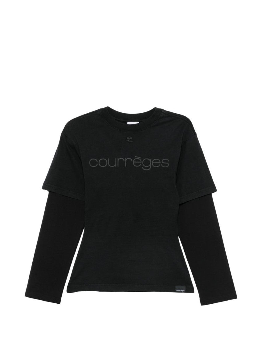 Black Layered T-shirt 1