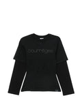 Black Layered T-shirt 1