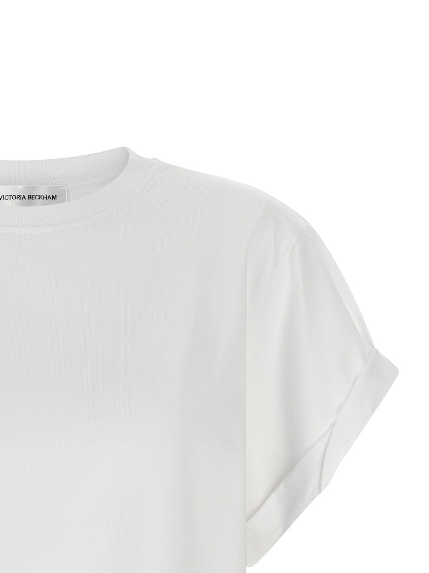 White Crew Neck T-Shirt 3
