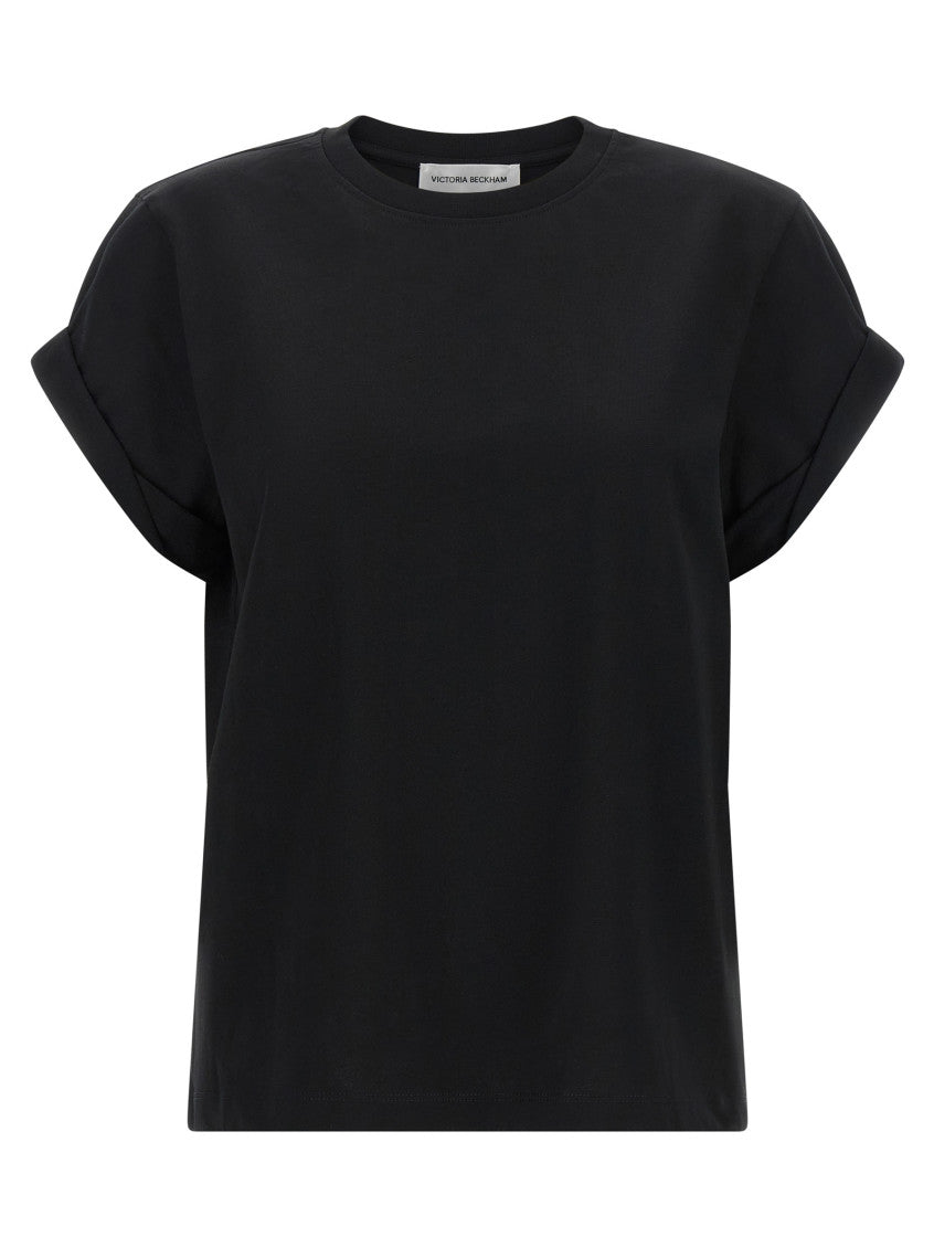 Black Crew Neck T-Shirt 1