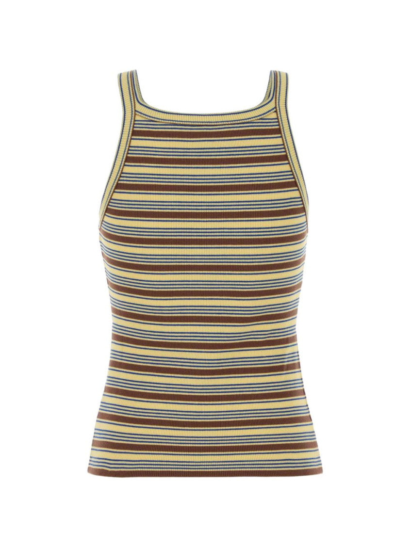Beige Stripes Top 2