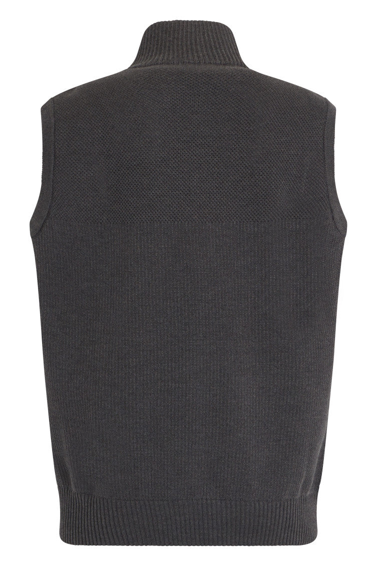 Grey Mock Collar Jackets 2