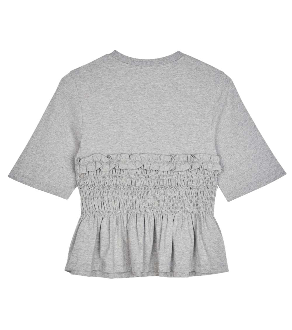 Grey Crew Neck Top 2