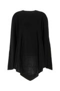 Black Asymmetric Cape 1