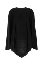 Black Asymmetric Cape 1