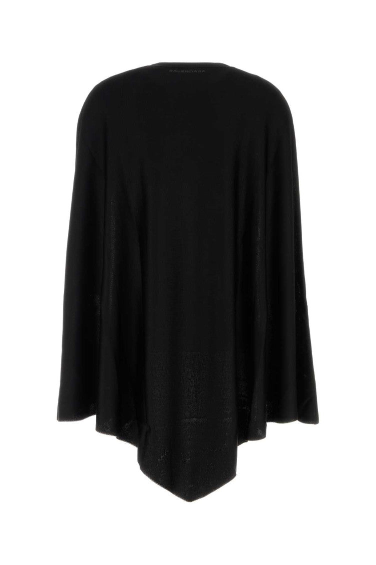 Black Asymmetric Cape 2