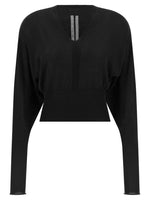 Black V-Cropped Top 1