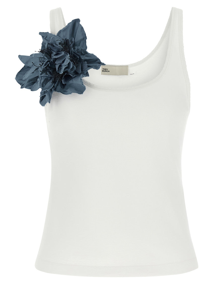 Blue Round Neck Top 1