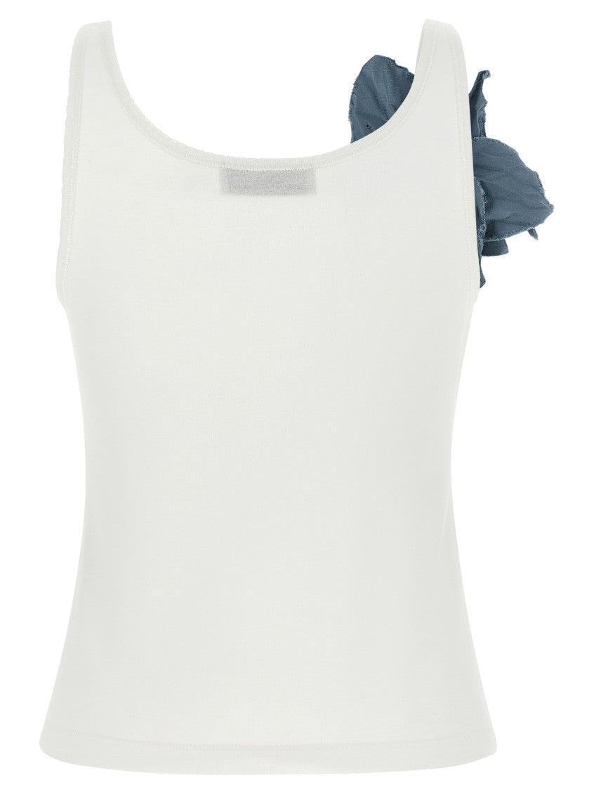 Blue Round Neck Top 2