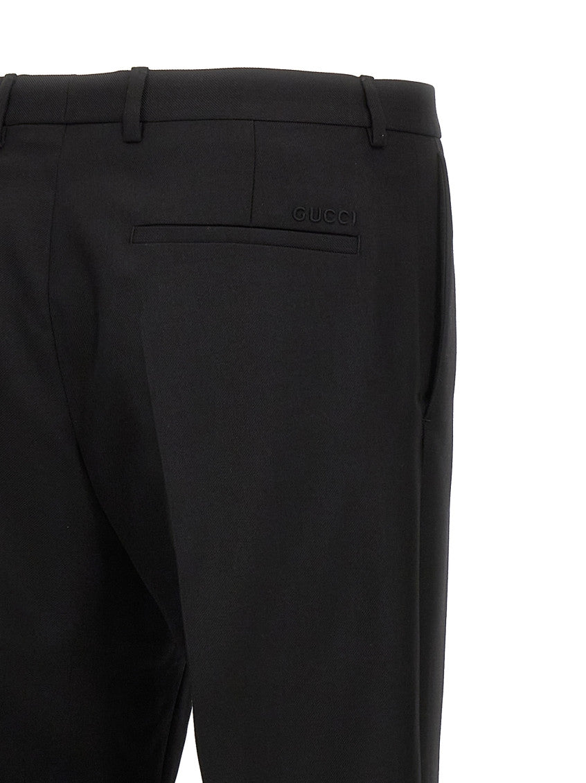 Black Twill Trousers 4