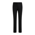 Black Evening Wool Trousers 1