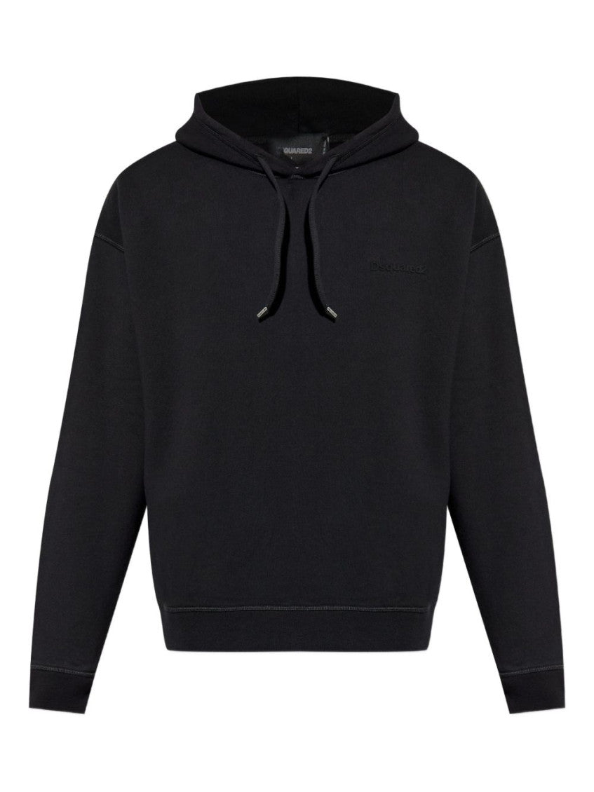 Black Logo Hoodie 1