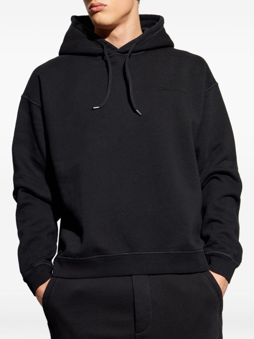 Black Logo Hoodie 3