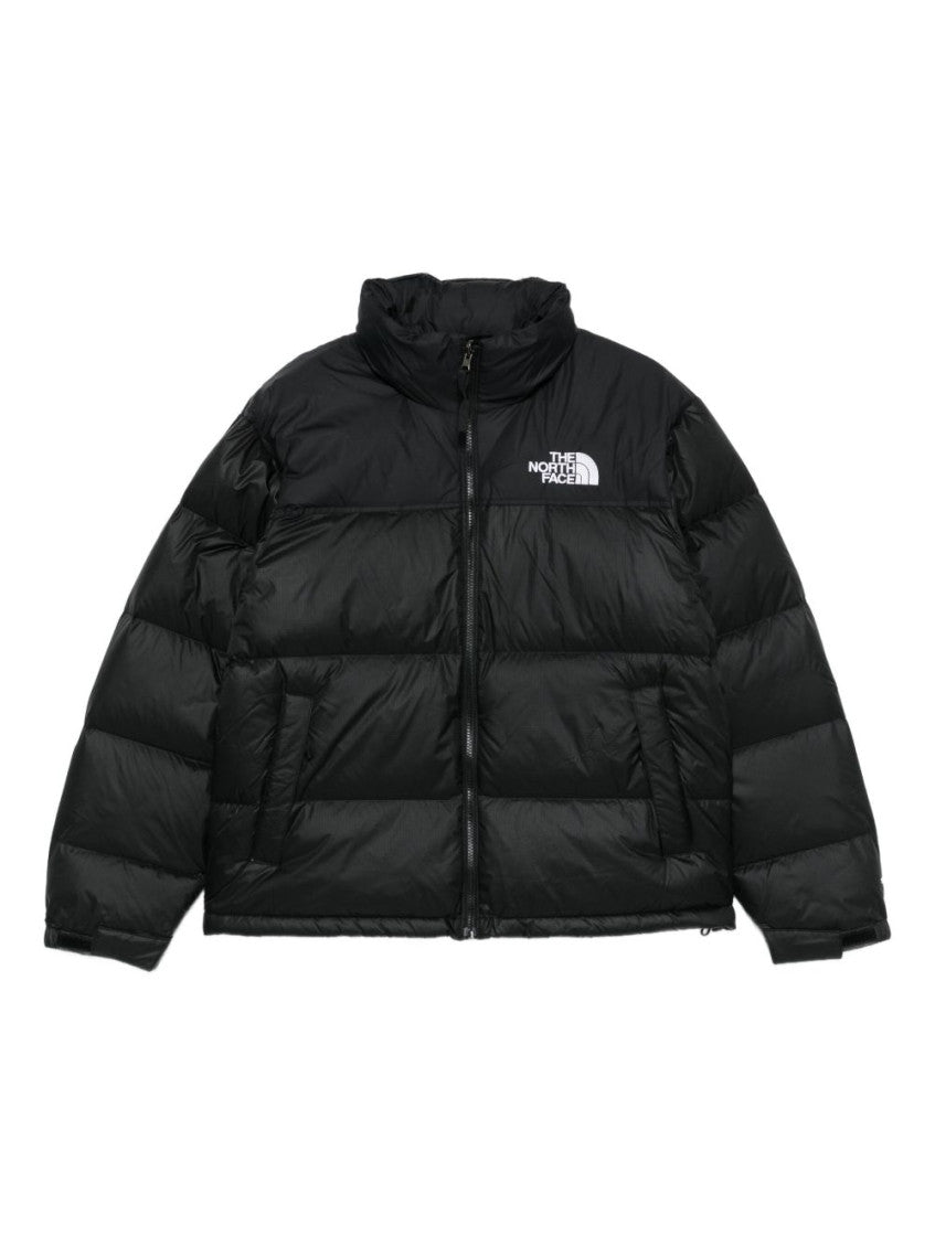 Black Retro Puffer Jacket 1