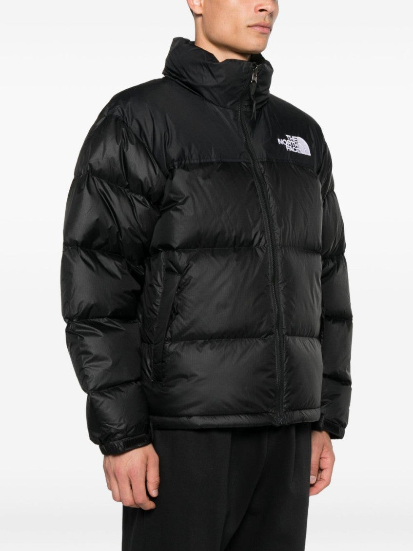 Black Retro Puffer Jacket 2